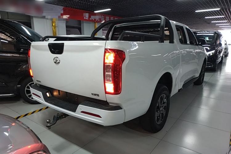 Used Great Wall Poer 2021 2.0T Commercial Version Automatic Diesel Two-Wheel Drive Elite Trim with Long Bed – GW4D20M Rear Right 45 Deg