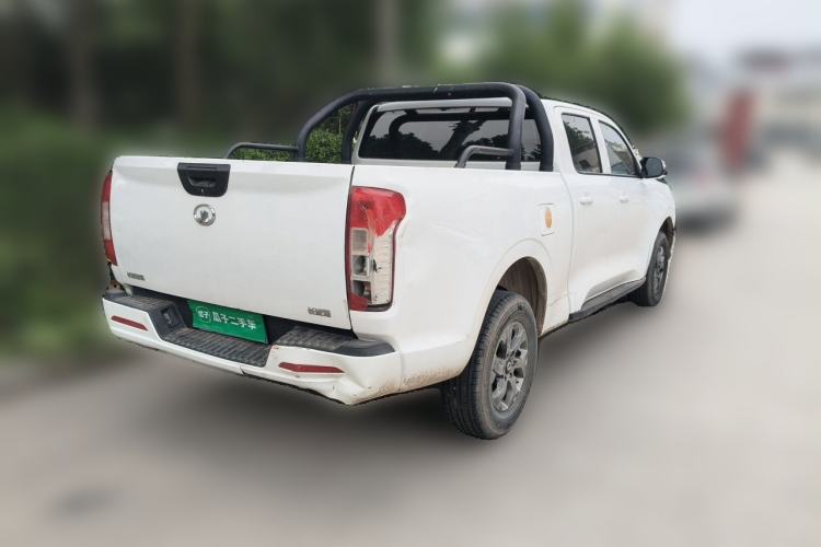 Used Great Wall Poer 2021 2.0T Commercial Version Automatic Diesel Two-Wheel Drive Elite Trim with Long Bed – GW4D20M Rear Right 45 Deg