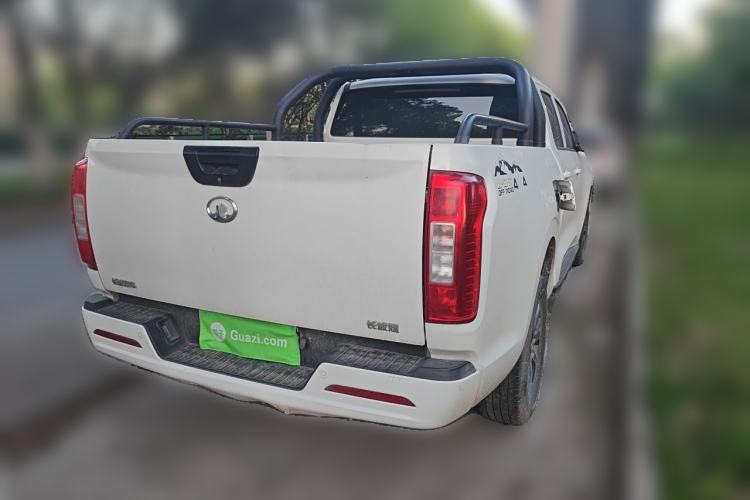 Used Great Wall Poer 2021 2.0T Commercial Version Automatic Diesel 4x4 Elite Long-Box GW4D20M Rear Right 45 Deg