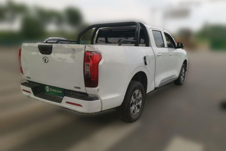 Used Great Wall Poer 2021 2.0T Commercial Version Manual Diesel Two-Wheel Drive Elite Long-Box GW4D20M Rear Right 45 Deg
