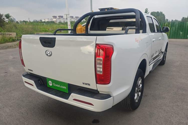 Used Great Wall Poer 2021 2.0T Commercial Version Automatic Diesel Two-Wheel Drive Elite Trim with Long Bed – GW4D20M Rear Right 45 Deg
