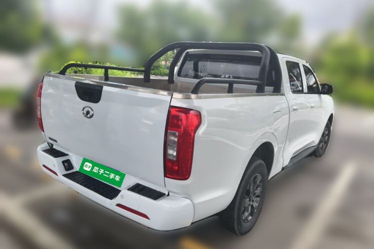 Used Great Wall Poer 2021 2.0T Commercial Version Automatic Diesel Two-Wheel Drive Elite Trim with Long Bed – GW4D20M Rear Right 45 Deg