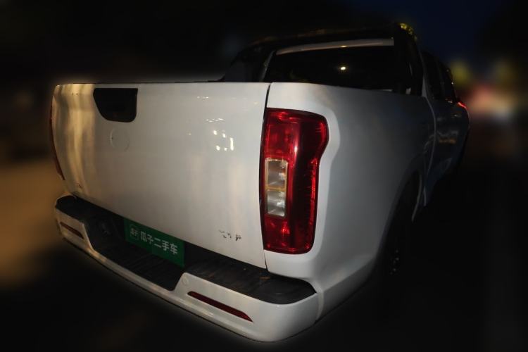 Used Great Wall Poer 2021 2.0T Commercial Version Automatic Gasoline Two-Wheel Drive Elite Trim with Long Bed – GW4C20B Rear Right 45 Deg