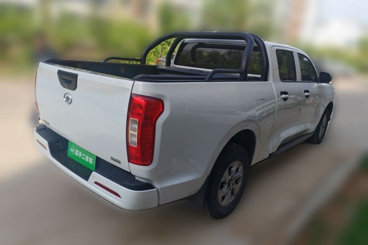 Used Great Wall Poer 2021 2.0T Commercial Version Automatic Diesel 4x4 Navigation-Ready Long-Box GW4D20M Rear Right 45 Deg