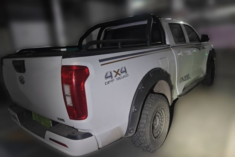 Used Great Wall Poer 2021 2.0T Commercial Version Automatic Diesel 4x4 Elite Long-Box GW4D20M Rear Right 45 Deg