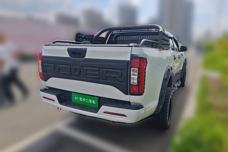 Used Great Wall Poer 2021 2.0T Commercial Version Automatic Diesel 4x4 Elite Long-Box GW4D20M Rear Right 45 Deg