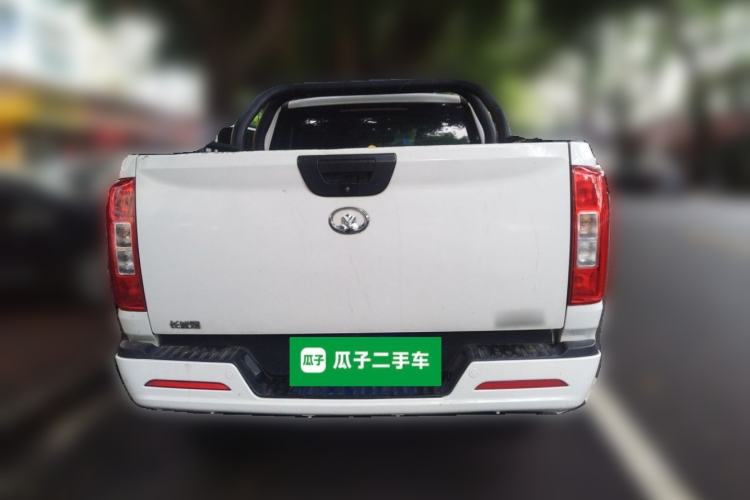 Used Great Wall Poer 2021 2.0T Commercial Version Manual Diesel Two-Wheel Drive Elite Long-Box GW4D20M Rear