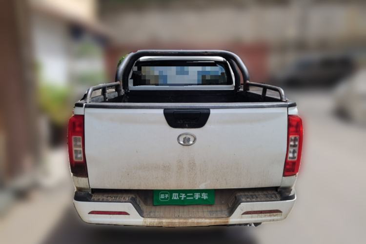 Used Great Wall Poer 2021 2.0T Commercial Version Automatic Diesel 4x4 Elite Long-Box GW4D20M Rear