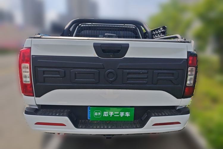 Used Great Wall Poer 2021 2.0T Commercial Version Automatic Diesel 4x4 Elite Long-Box GW4D20M Rear