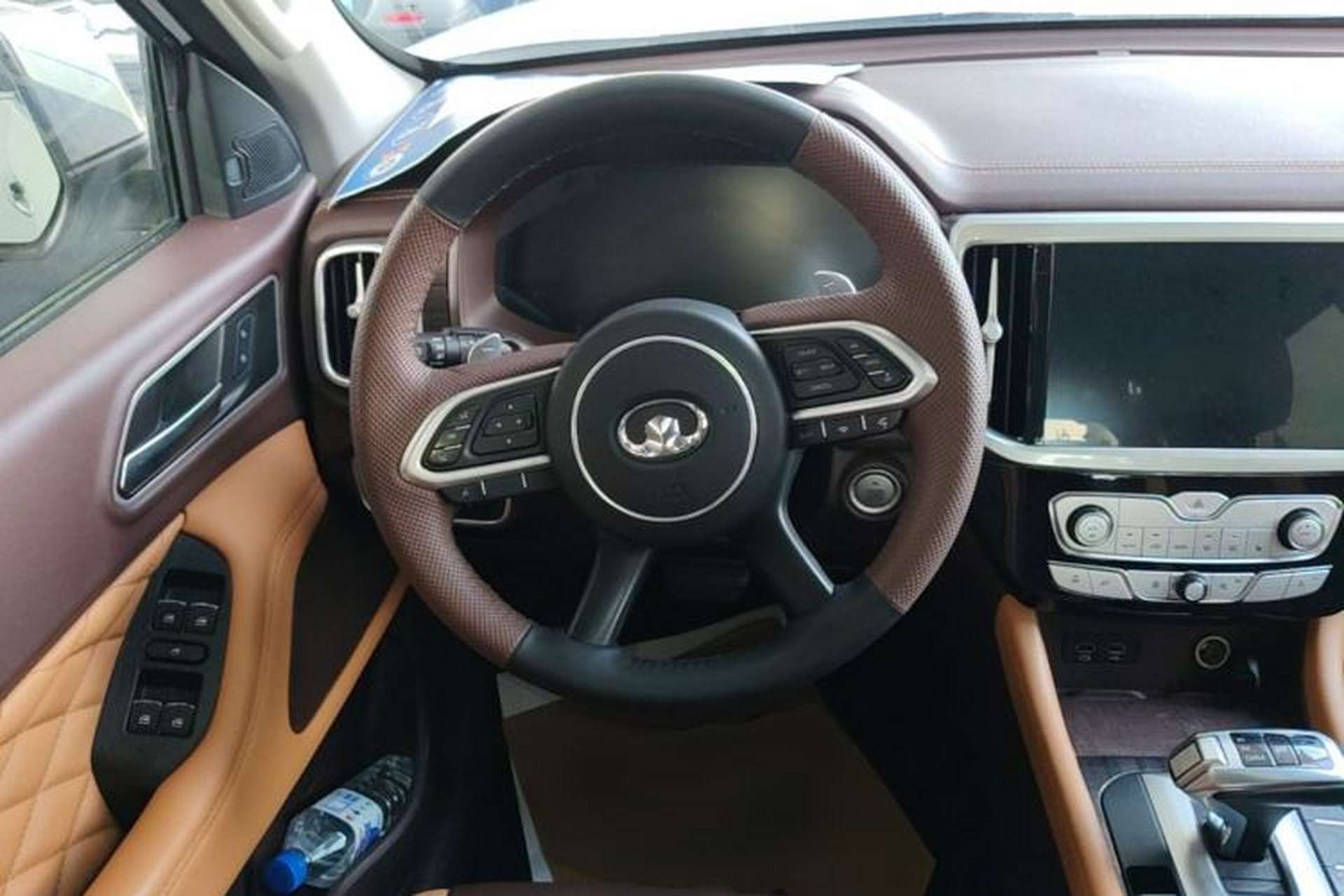 Used Great Wall Poer 2021 2.0T Global Version Automatic Diesel 4x4 Prestige Standard Cab GW4D20M Steering Wheel