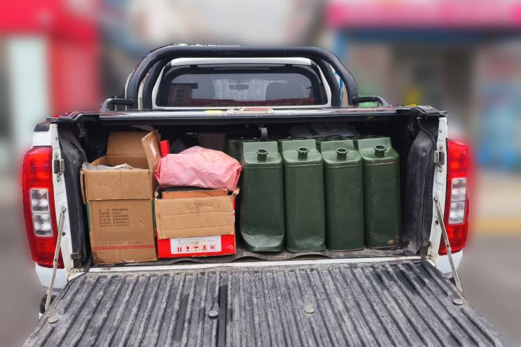 Used Great Wall Poer 2021 2.0T Commercial Version Automatic Diesel 4x4 Elite Long-Box GW4D20M Trunk