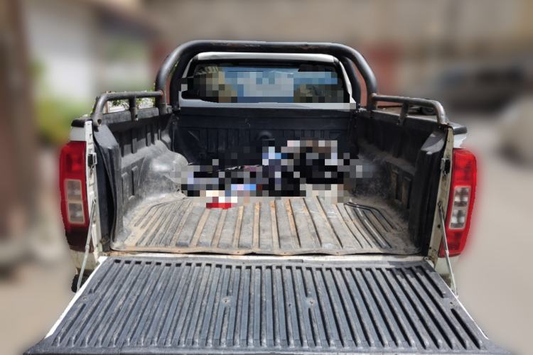 Used Great Wall Poer 2021 2.0T Commercial Version Automatic Diesel 4x4 Elite Long-Box GW4D20M Trunk
