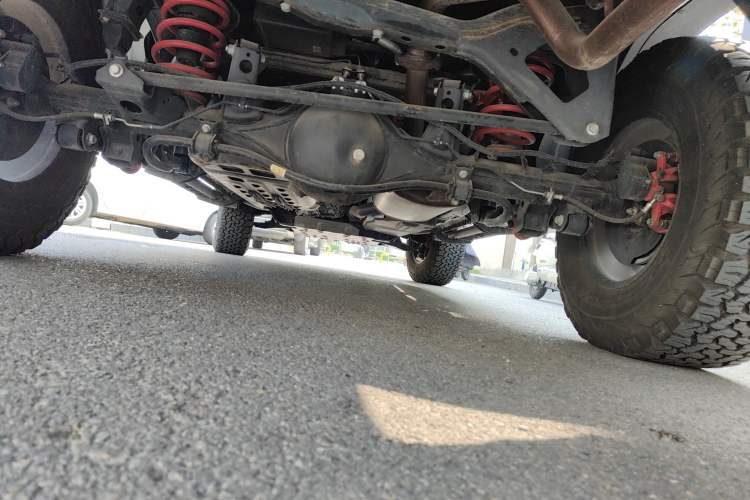 Used Great Wall Poer 2022 2.0T Black Bullet Special Edition GW4C20B Chassis Rear