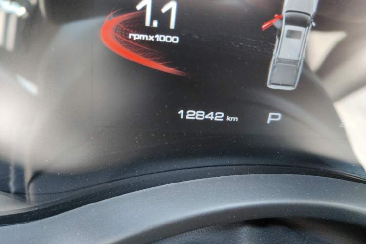 Used Great Wall Poer 2022 2.0T Black Bullet Special Edition GW4C20B Odometer Close Up