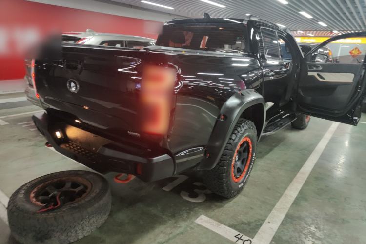 Used Great Wall Poer 2022 2.0T Black Bullet Special Edition GW4C20B Rear Right 45 Deg