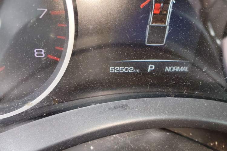 Used Great Wall Poer  Odometer Close Up