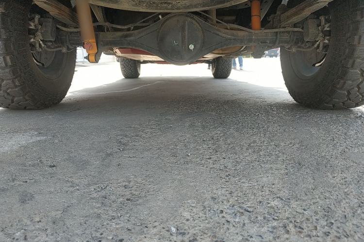 Used Great Wall Poer 2023 2.0T Commercial Version Automatic Diesel 4x4 Elite Long-Box GW4D20M Chassis Rear