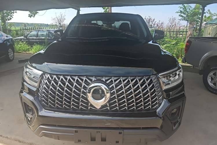 Used Great Wall Poer 2023 2.0T Commercial Version Automatic Diesel 4x4 Elite Long-Box GW4D20M Front