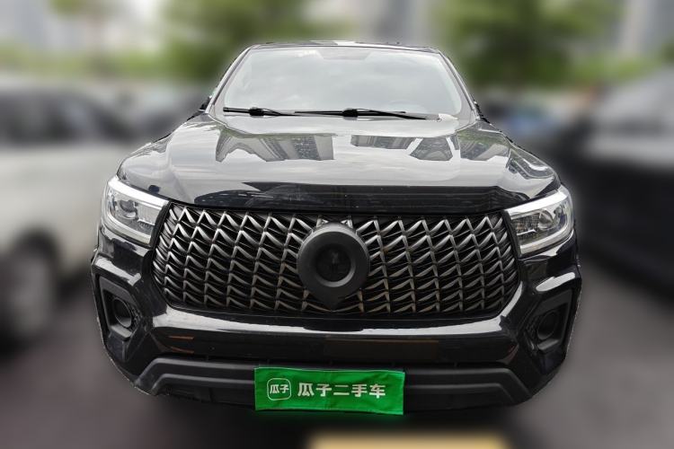 Used Great Wall Poer 2023 2.0T Commercial Version Automatic Diesel Two-Wheel Drive Elite Trim with Long Bed – GW4D20M Front