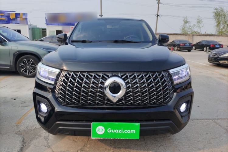 Used Great Wall Poer 2023 2.0T Commercial Version Automatic Diesel Two-Wheel Drive Elite Trim with Long Bed – GW4D20M Front