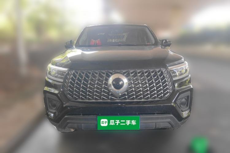 Used Great Wall Poer 2023 2.0T Commercial Version Automatic Diesel Two-Wheel Drive Elite Trim with Long Bed – GW4D20M Front