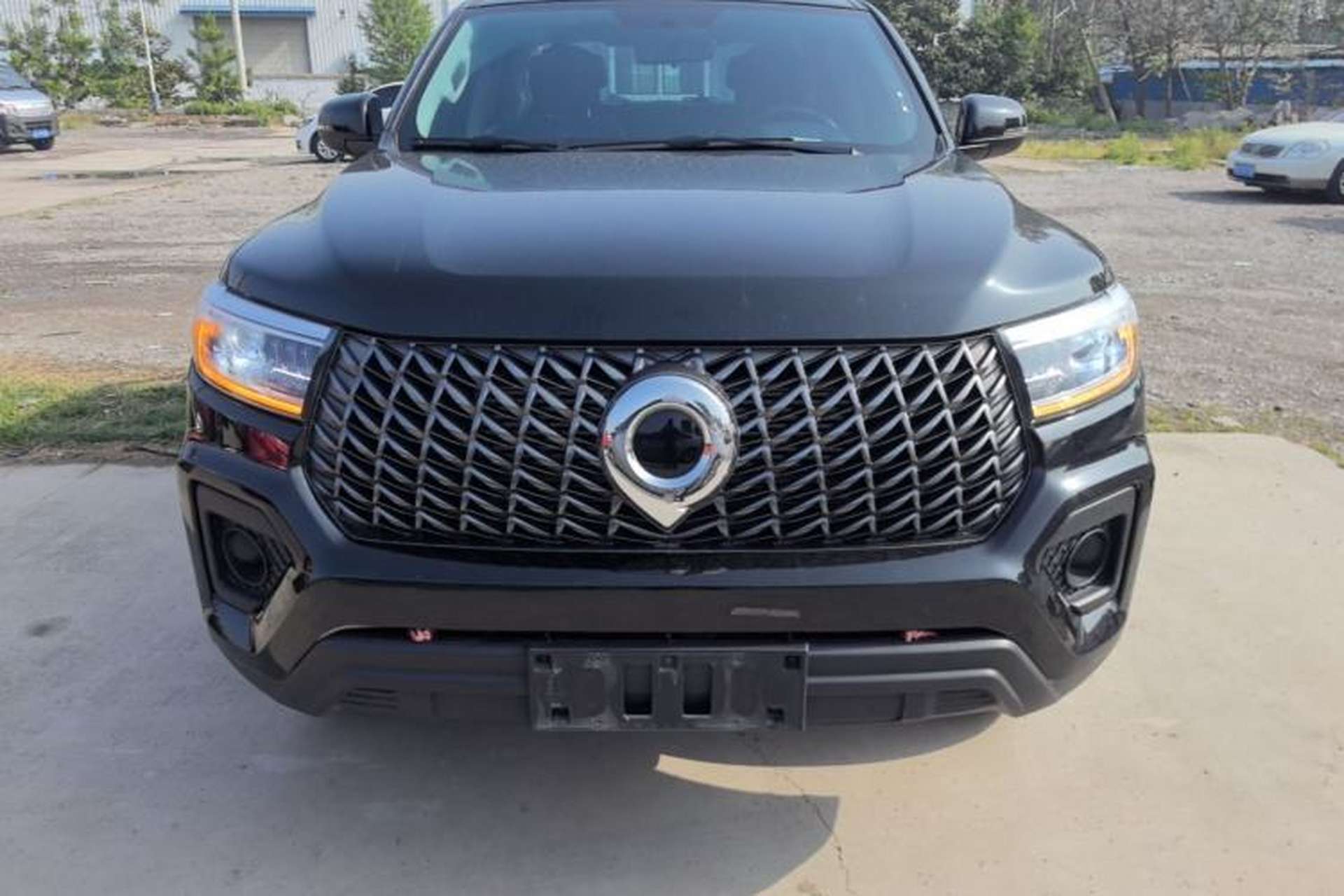 Used Great Wall Poer 2023 2.0T Commercial Version Automatic Diesel Two-Wheel Drive Elite Trim with Long Bed – GW4D20M Front