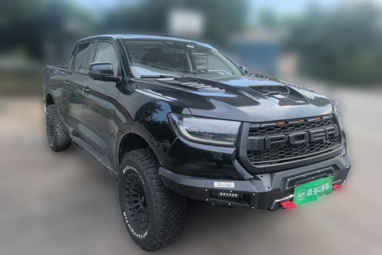 Used Great Wall Poer 2023 2.0T Commercial Version Automatic Diesel 4x4 Long Bed Business-Grade Model Front Right 45 Deg