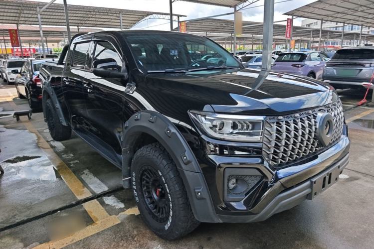 Used Great Wall Poer 2023 2.0T Commercial Version Automatic Diesel Two-Wheel Drive Elite Trim with Long Bed – GW4D20M Front Right 45 Deg