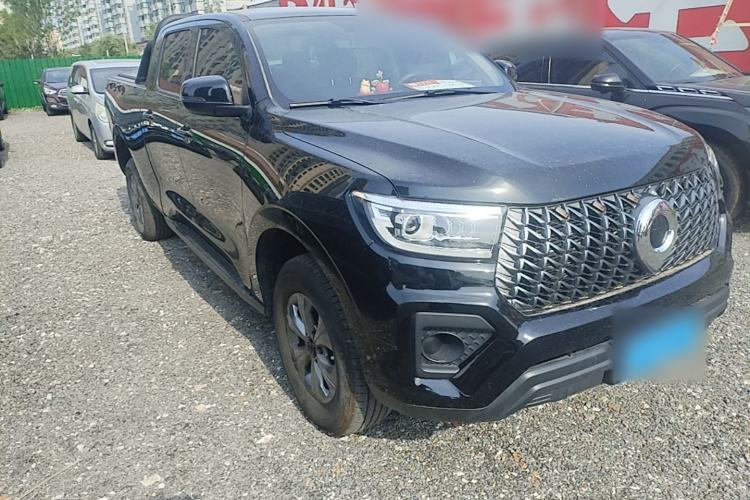 Used Great Wall Poer 2023 2.0T Commercial Version Automatic Diesel Two-Wheel Drive Elite Trim with Long Bed – GW4D20M Front Right 45 Deg