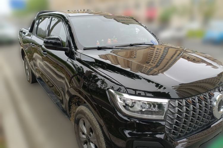 Used Great Wall Poer 2023 2.0T Commercial Version Automatic Diesel Two-Wheel Drive Elite Trim with Long Bed – GW4D20M Front Right 45 Deg
