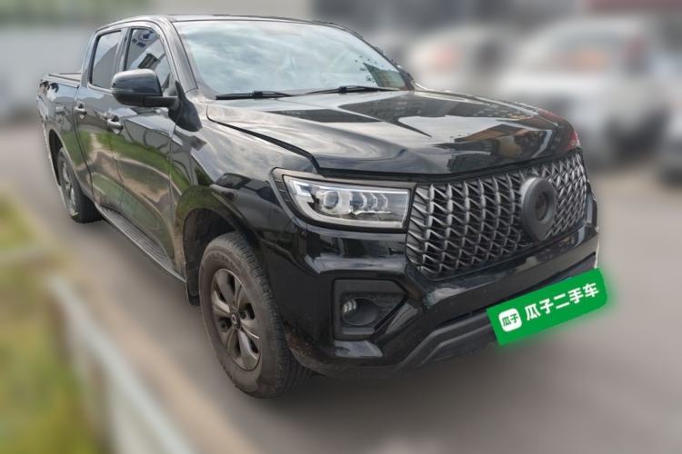 Used Great Wall Poer 2023 2.0T Commercial Version Automatic Diesel Two-Wheel Drive Elite Trim with Long Bed – GW4D20M Front Right 45 Deg