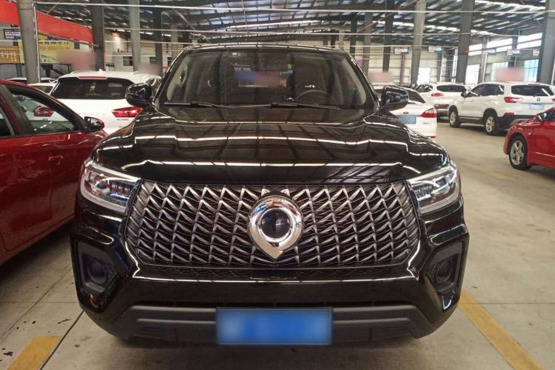 Used Great Wall Poer 2023 2.0T Commercial Version Automatic Diesel Two-Wheel Drive Elite Trim with Long Bed – GW4D20M Front