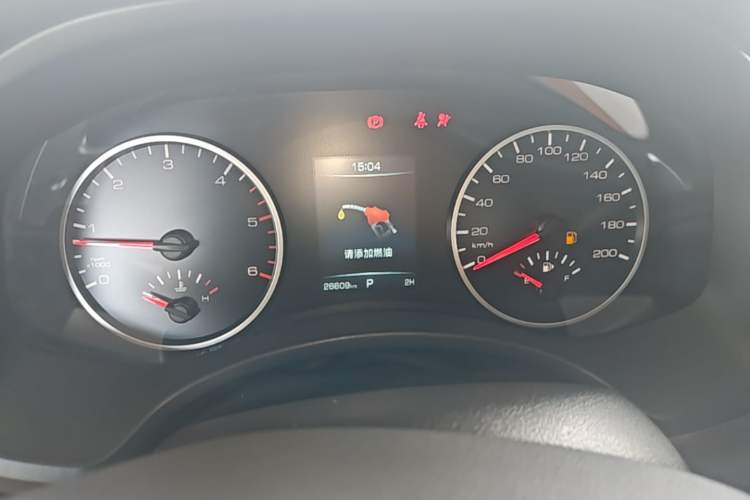 Used Great Wall Poer 2023 2.0T Commercial Version Automatic Diesel 4x4 Elite Long-Box GW4D20M Instrument Cluster