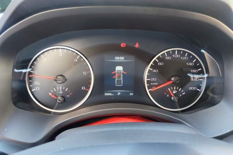 Used Great Wall Poer 2023 2.0T Commercial Version Automatic Diesel 4x4 Elite Long-Box GW4D20M Instrument Cluster
