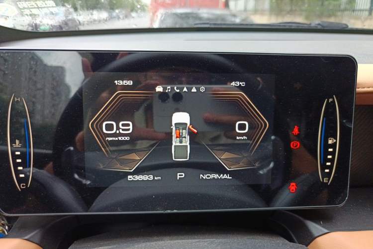 Used Great Wall Poer 2023 2.0T Passenger Version Automatic Gasoline 4x4 Sporty GW4C20B Instrument Cluster