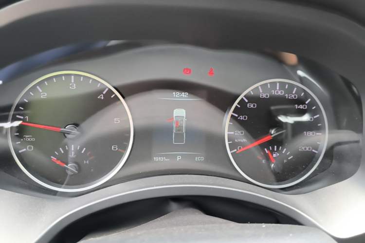 Used Great Wall Poer 2023 2.0T Commercial Version Automatic Diesel Two-Wheel Drive Elite Standard Box GW4D20M Instrument Cluster