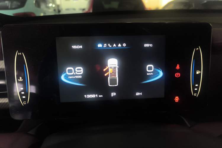 Used Great Wall Poer 2023 2.0T Off-Road Edition Automatic Gasoline Four-Wheel Drive – High-End Version Instrument Cluster