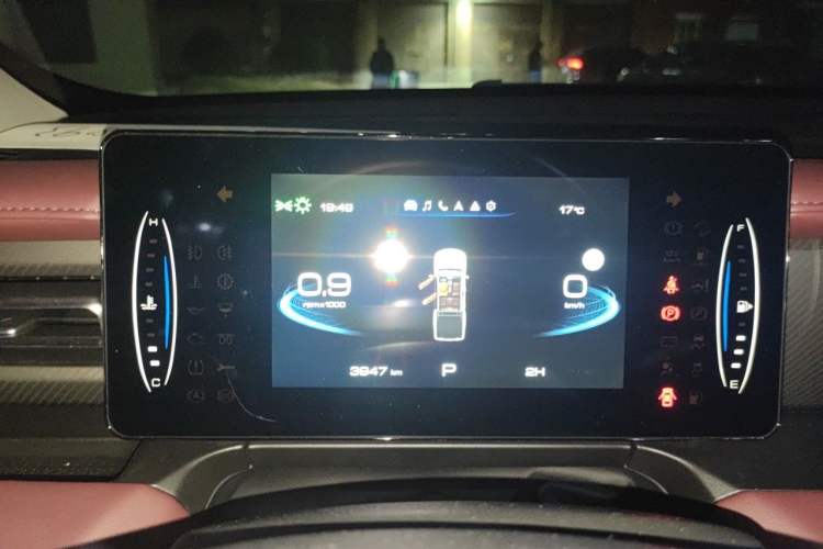 Used Great Wall Poer 2023 2.0T Commercial Version Automatic Gasoline Two-Wheel Drive Elite Trim Standard Box GW4C20B Instrument Cluster