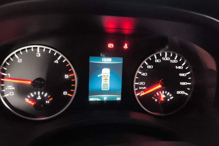 Used Great Wall Poer 2023 2.0T Commercial Version Automatic Diesel 4x4 Elite Long-Box GW4D20M Instrument Cluster