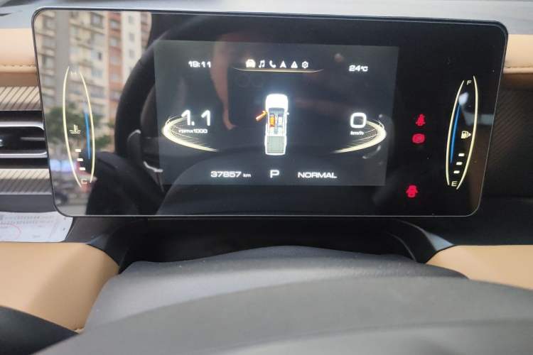 Used Great Wall Poer 2023 2.0T Passenger Version Automatic Gasoline 4x4 Sporty GW4C20B Odometer Close Up