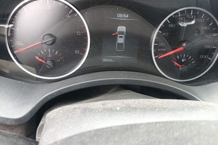 Used Great Wall Poer 2023 2.0T Commercial Version Automatic Diesel 4x4 Elite Long-Box GW4D20M Odometer Close Up