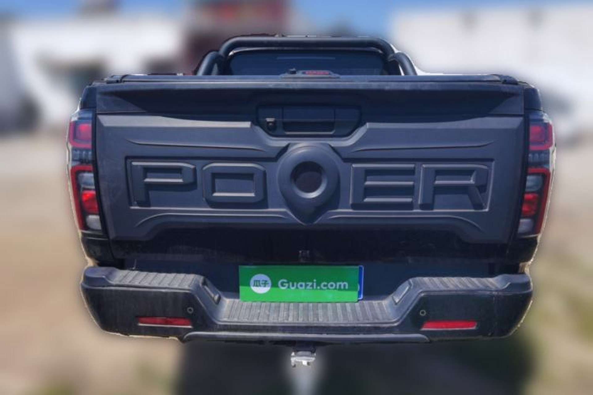 Used Great Wall Poer 2023 2.0T Commercial Version Automatic Diesel 4x4 Elite Long-Box GW4D20M Rear