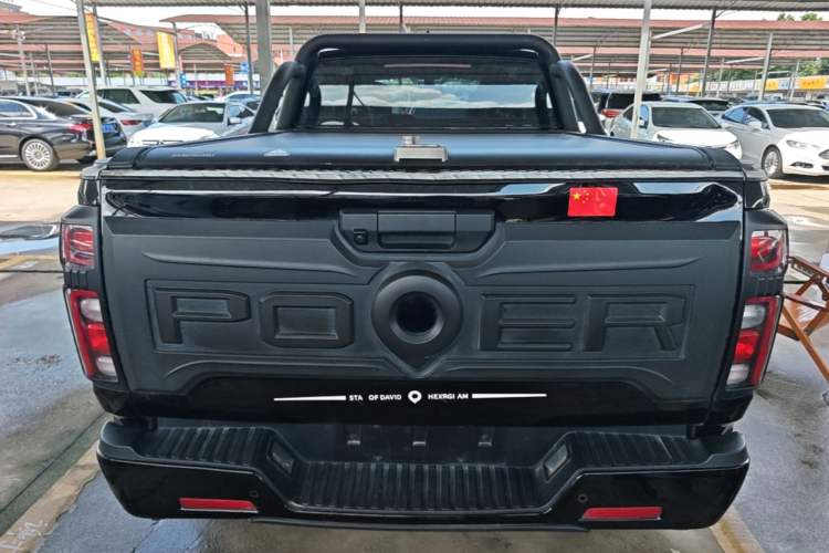 Used Great Wall Poer 2023 2.0T Commercial Version Automatic Diesel Two-Wheel Drive Elite Trim with Long Bed – GW4D20M Rear