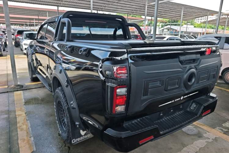 Used Great Wall Poer 2023 2.0T Commercial Version Automatic Diesel Two-Wheel Drive Elite Trim with Long Bed – GW4D20M Rear Left 45 Deg