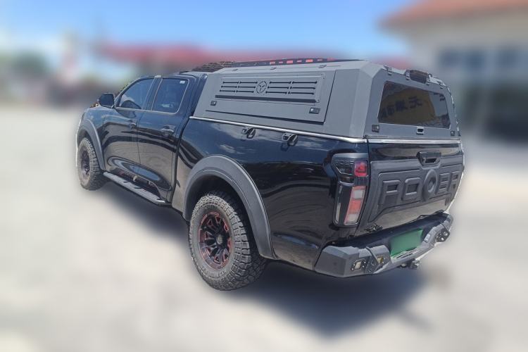 Used Great Wall Poer 2023 2.0T Commercial Version Automatic Diesel 4x4 Long Bed Business-Grade Model Rear Left 45 Deg