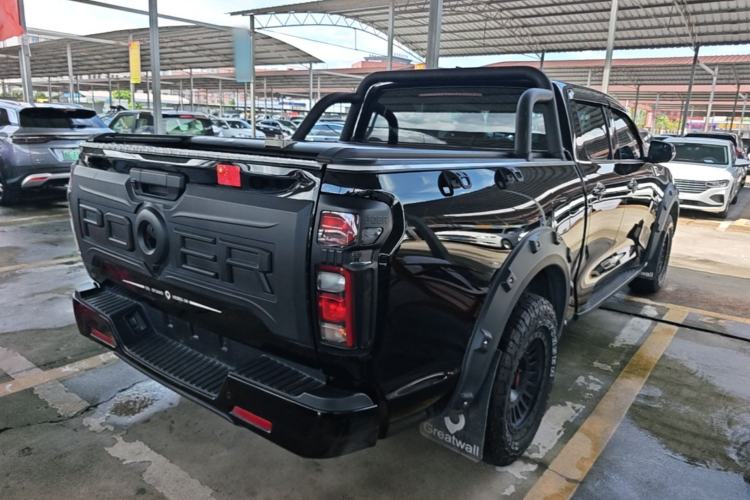 Used Great Wall Poer 2023 2.0T Commercial Version Automatic Diesel Two-Wheel Drive Elite Trim with Long Bed – GW4D20M Rear Right 45 Deg