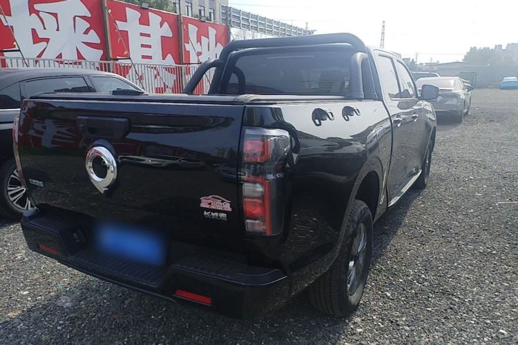 Used Great Wall Poer 2023 2.0T Commercial Version Automatic Diesel Two-Wheel Drive Elite Trim with Long Bed – GW4D20M Rear Right 45 Deg