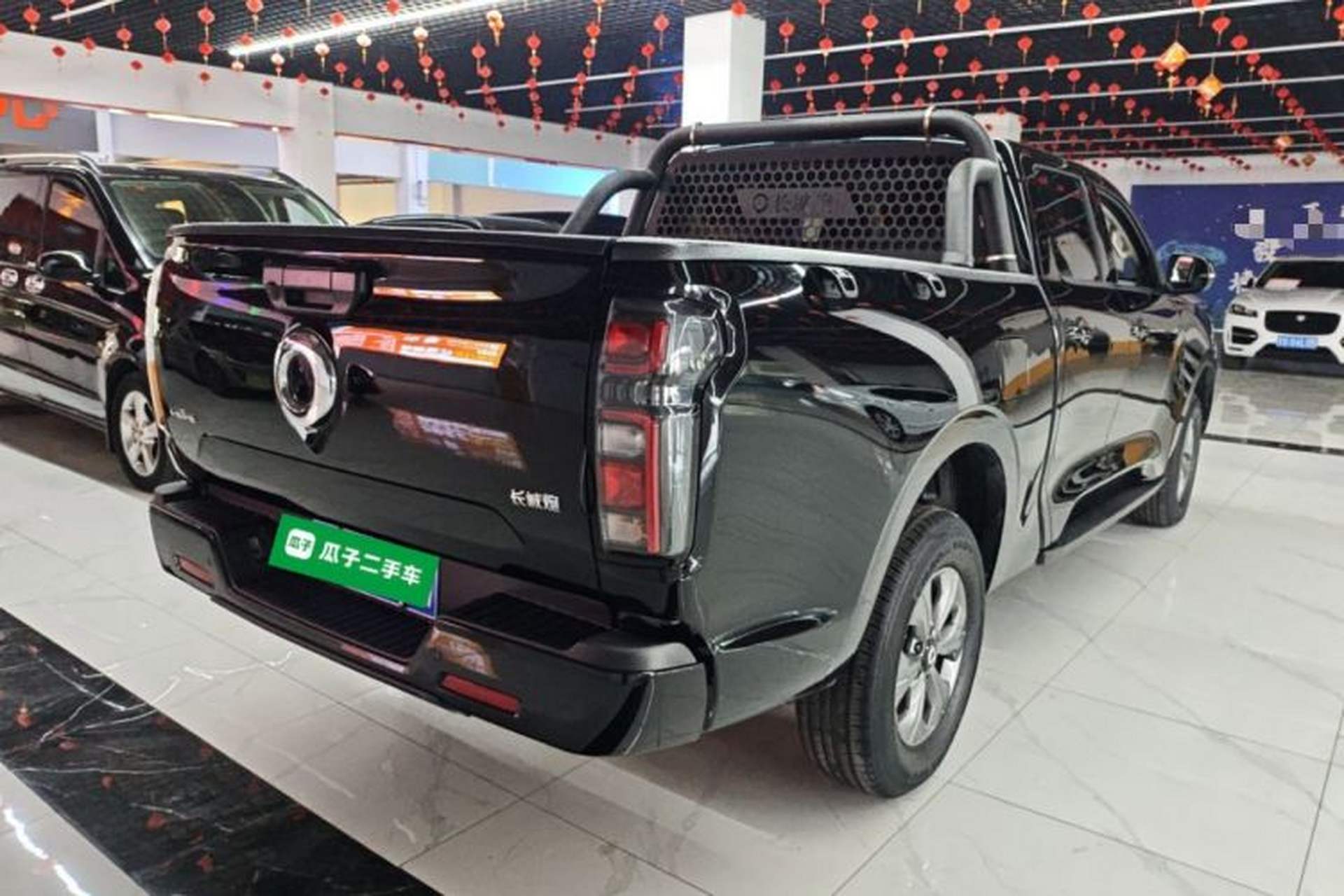 Used Great Wall Poer 2023 2.0T Commercial Version Automatic Diesel Two-Wheel Drive Elite Trim with Long Bed – GW4D20M Rear Right 45 Deg