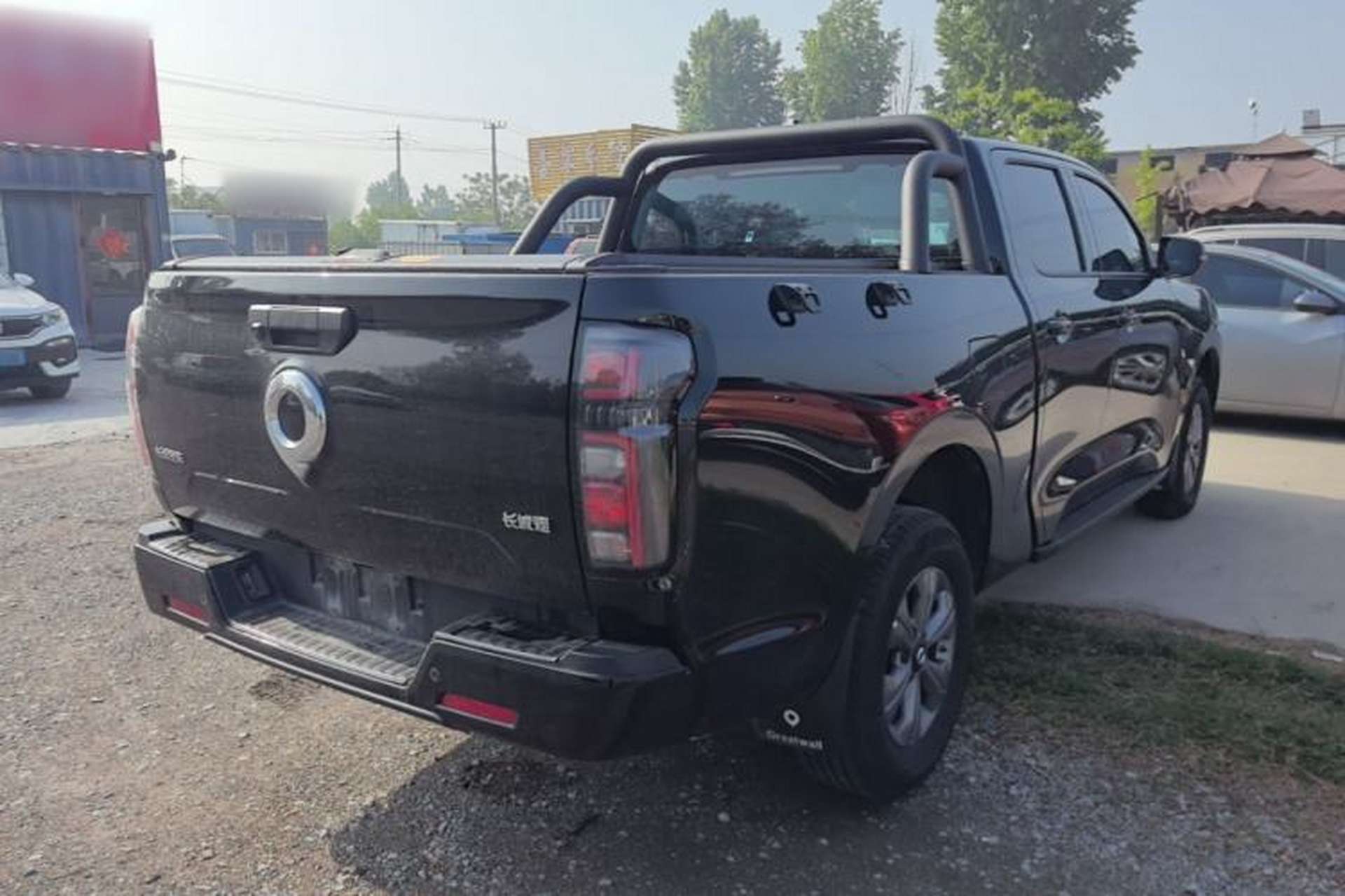 Used Great Wall Poer 2023 2.0T Commercial Version Automatic Diesel Two-Wheel Drive Elite Trim with Long Bed – GW4D20M Rear Right 45 Deg