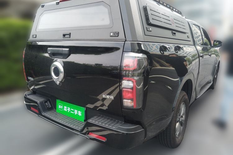 Used Great Wall Poer 2023 2.0T Commercial Version Automatic Diesel Two-Wheel Drive Elite Trim with Long Bed – GW4D20M Rear Right 45 Deg